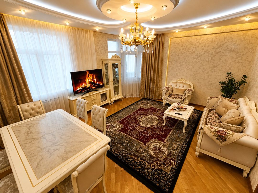 İcarəyə verilir 4 otaqlı yeni tikili 145 m² — Mənzil, Bakı (2)