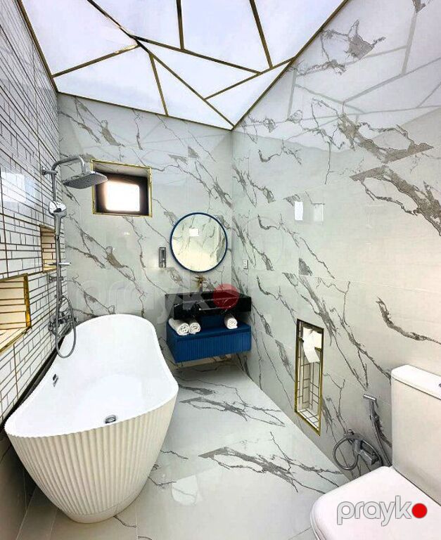 İcarəyə verilir 5 otaqlı həyət evi/bağ evi 400 m² — Ev, villa, Bakı (12)