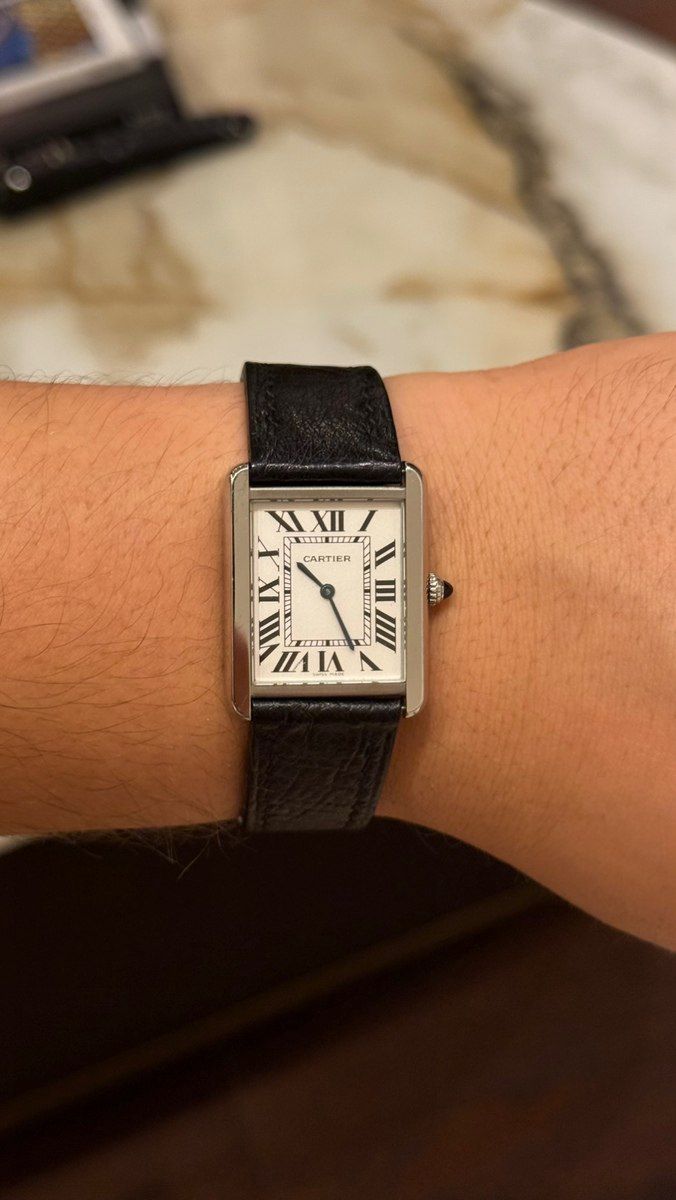 Cartier Tank Solo Large qol saatı — Şəxsi əşyalar, Bakı (5)