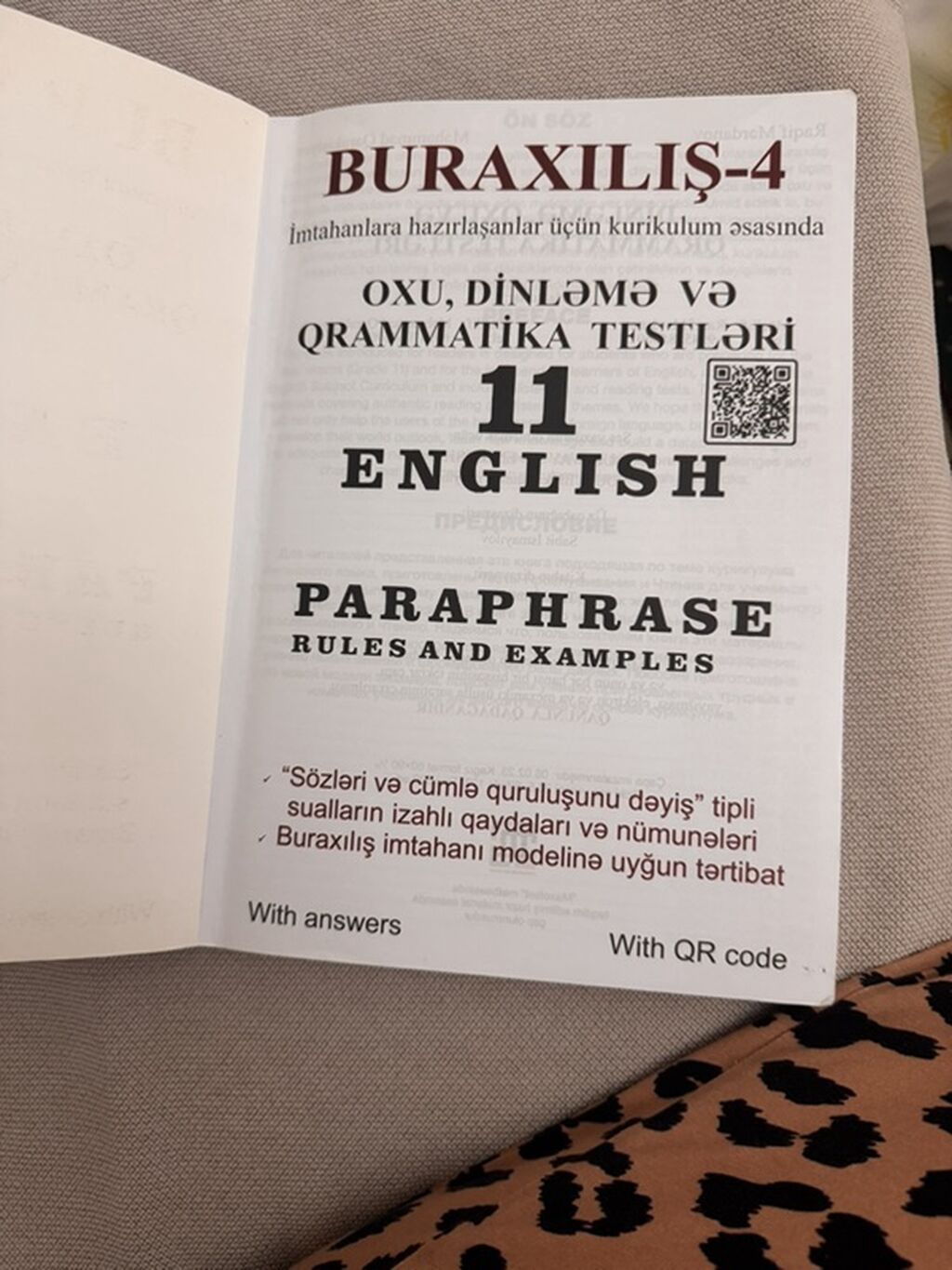 Məhsul: İngilis dili “Buraxılış-4” – Paraphrase: Rules & Examples — Kitablar və jurnallar, Bakı (3)