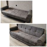 Divan-kravat, İşlənmiş, Açılan, Parça, Çatdırılma yoxdur — Mebel