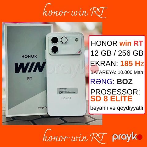 Honor 256 GB, rəng - Boz — Bakı