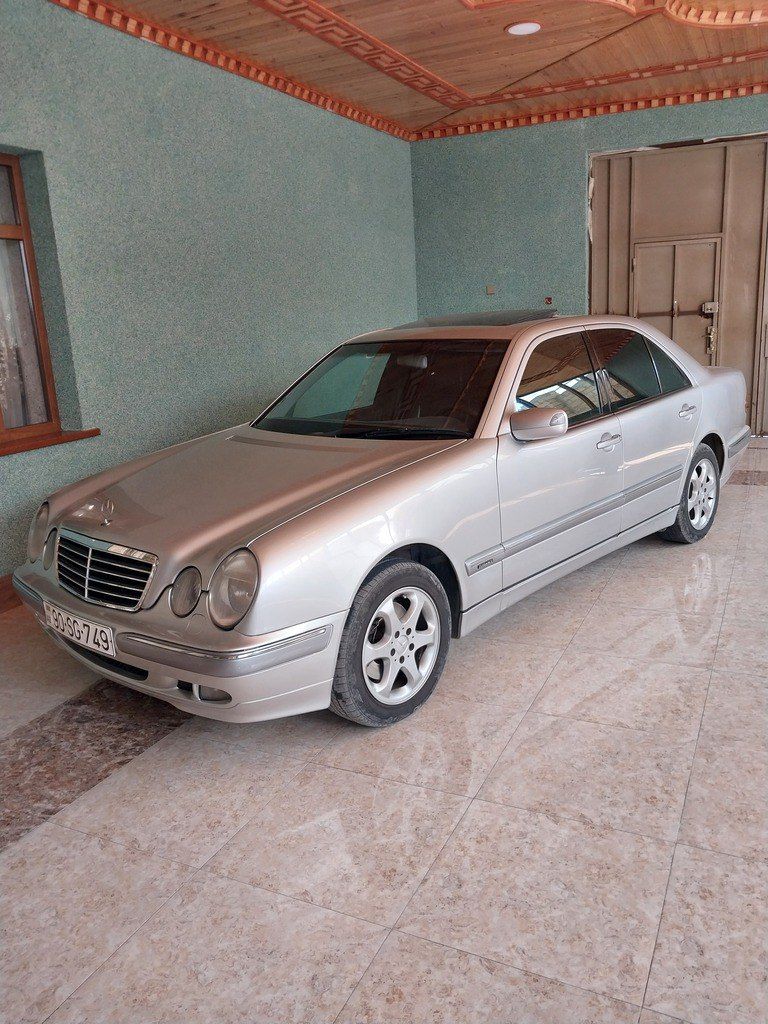 Mercedes E 280, 2.8 L, 2000 il, 321 293 km — Avtomobillər, Gəncə (9)
