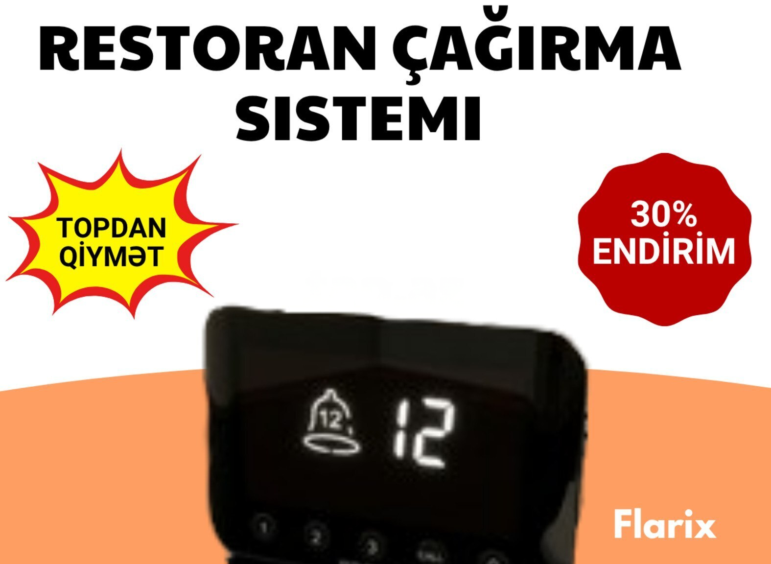 Restoran üçün Ofisiant Çağırma Sistemi — Bakı