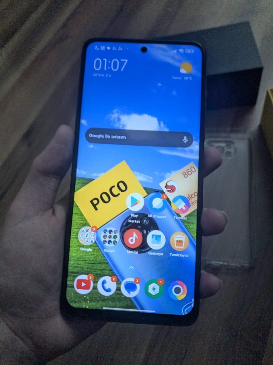 Xiaomi Poco X3 Pro Frost Blue 256GB/8GB — Mallar, Bakı