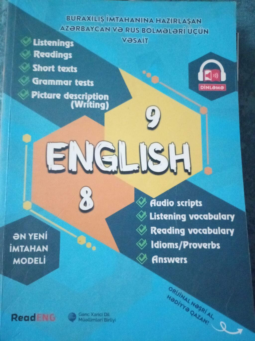 İngilis dili 8-ci sinif, 2024 il, Ünvandan götürmə