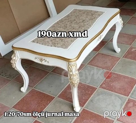 Düz masa, Açılmayan, Təkərsiz, Zəmanətsiz