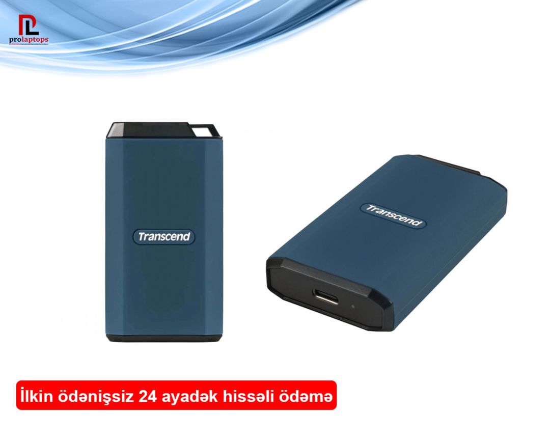Transcend 1TB, External SSD, ESD410C, USB 20Gbps, Type C TS1TESD410C — Elektronika, Bakı