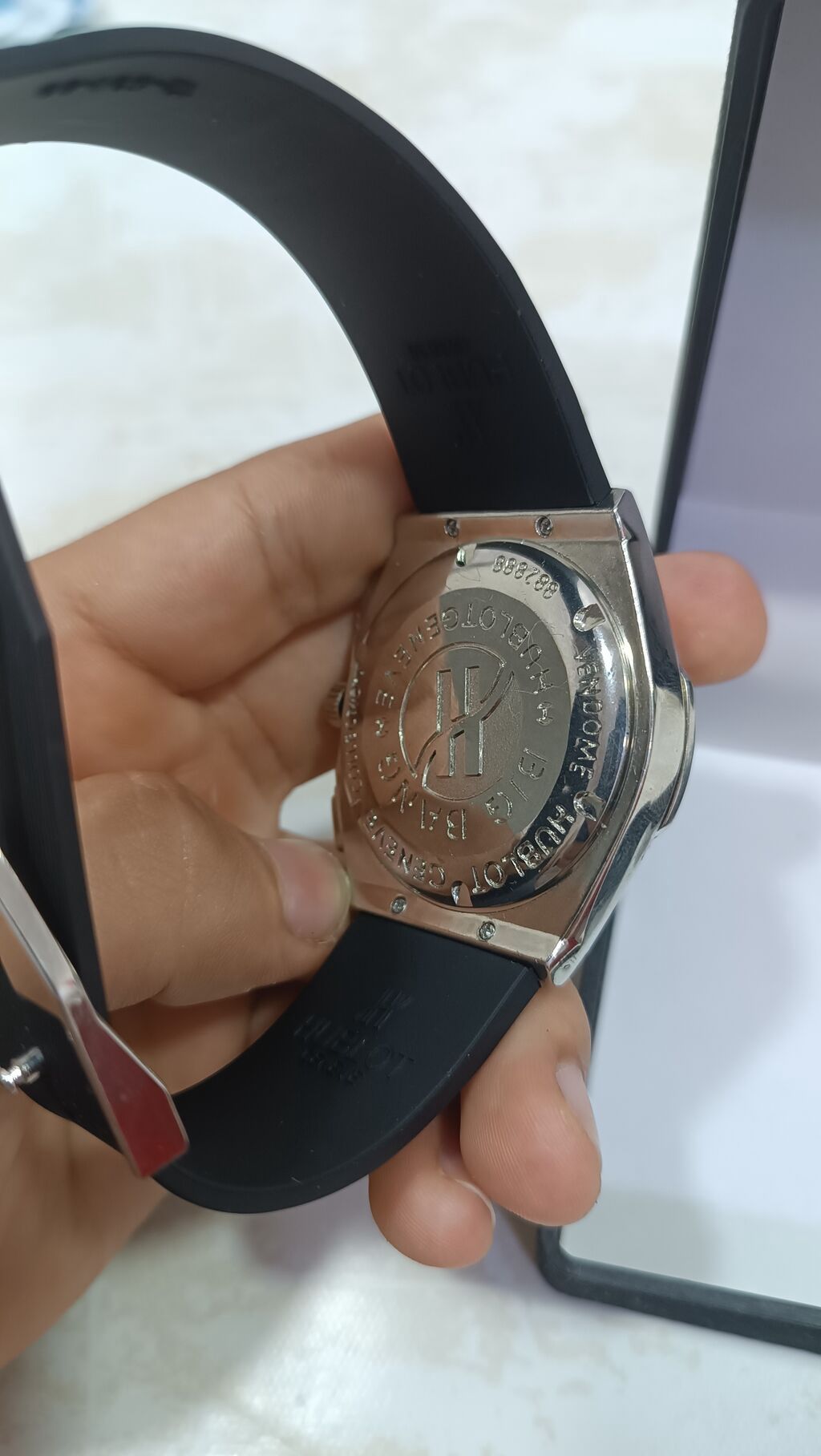 Yeni, Qol saatı, Hublot, rəng - Gümüşü — Qol saatları, Mehdiabad (3)