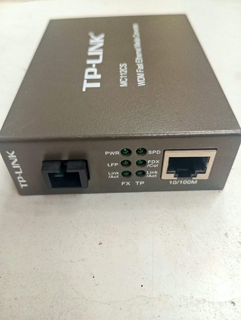 TP-Link MC112CS – WDM Fast Ethernet Media Converter - Model: MC112CS — Elektronika, Digah