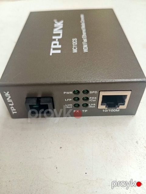 TP-Link MC112CS – WDM Fast Ethernet Media Converter - Model: MC112CS
