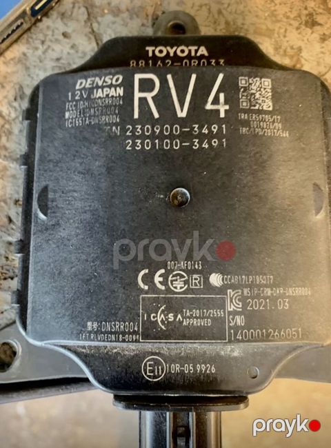 Toyota RAV4 radar/idarəetmə modulu - Brend: Toyota (Denso istehsalı