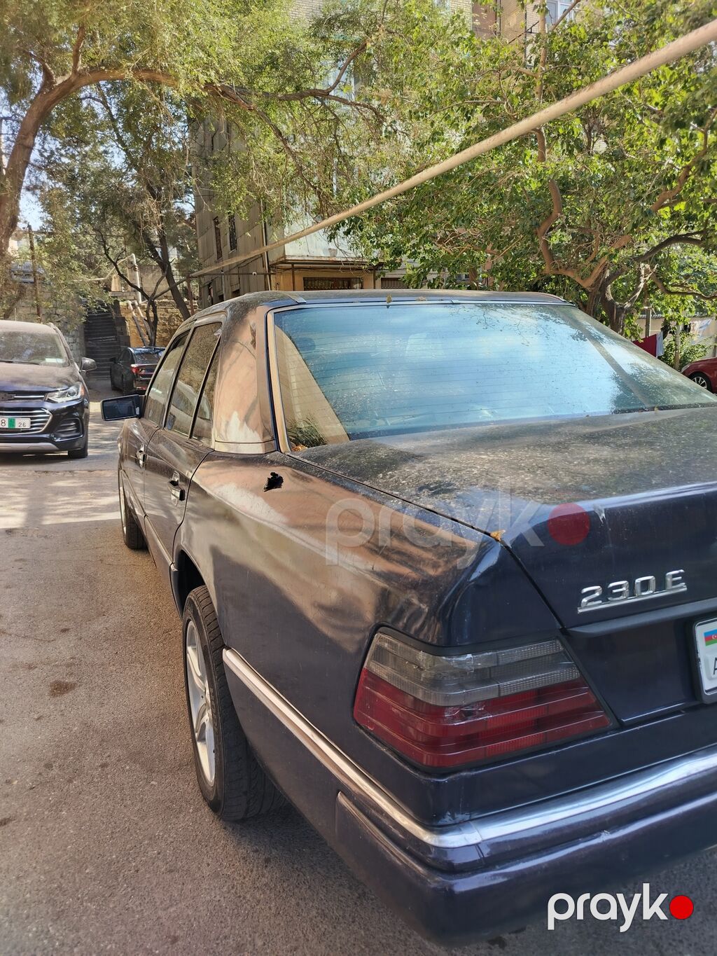 Mercedes-Benz E 230: 2.3 l | 1990 il Sedan 10-OG-612 — Avto, Bakı (2)