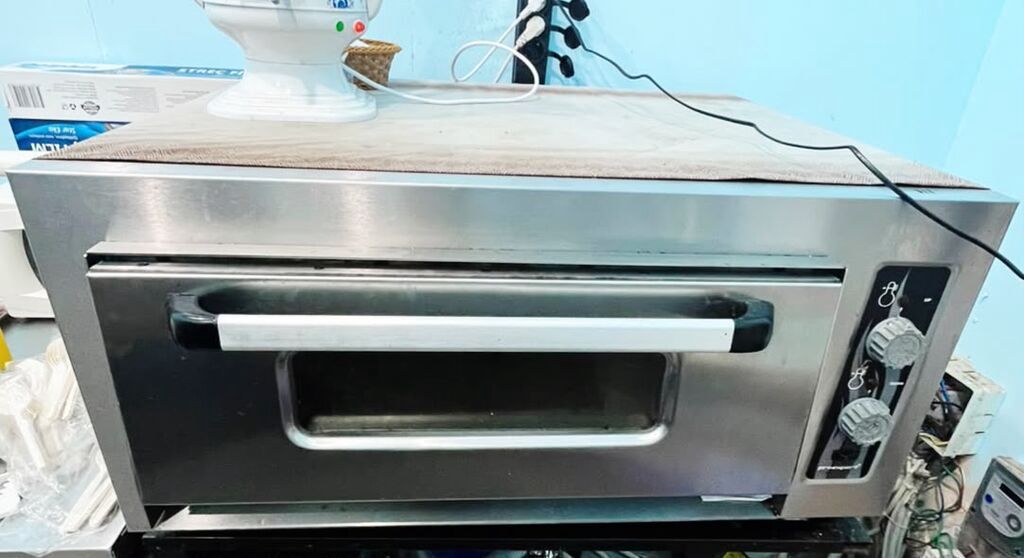 Tək kameralı peç – pizzaxana və çörəkbişirmə üçün peşəkar elektrik — Mallar, Xırdalan