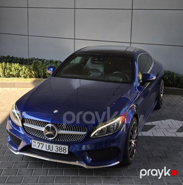 Mercedes C 300, 2.0 L, 2015 il, 130 980 km 77-UU-388 — Avtomobillər, Bakı (5)