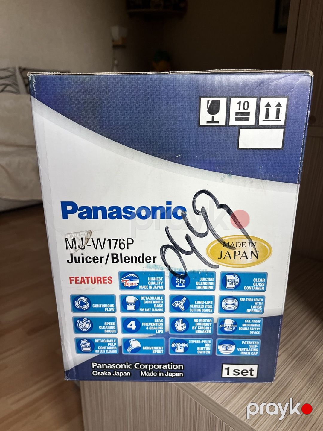 Şirəçəkən dəsti Panasonic MJ-W176P — Ev texnikası, Bakı (4)