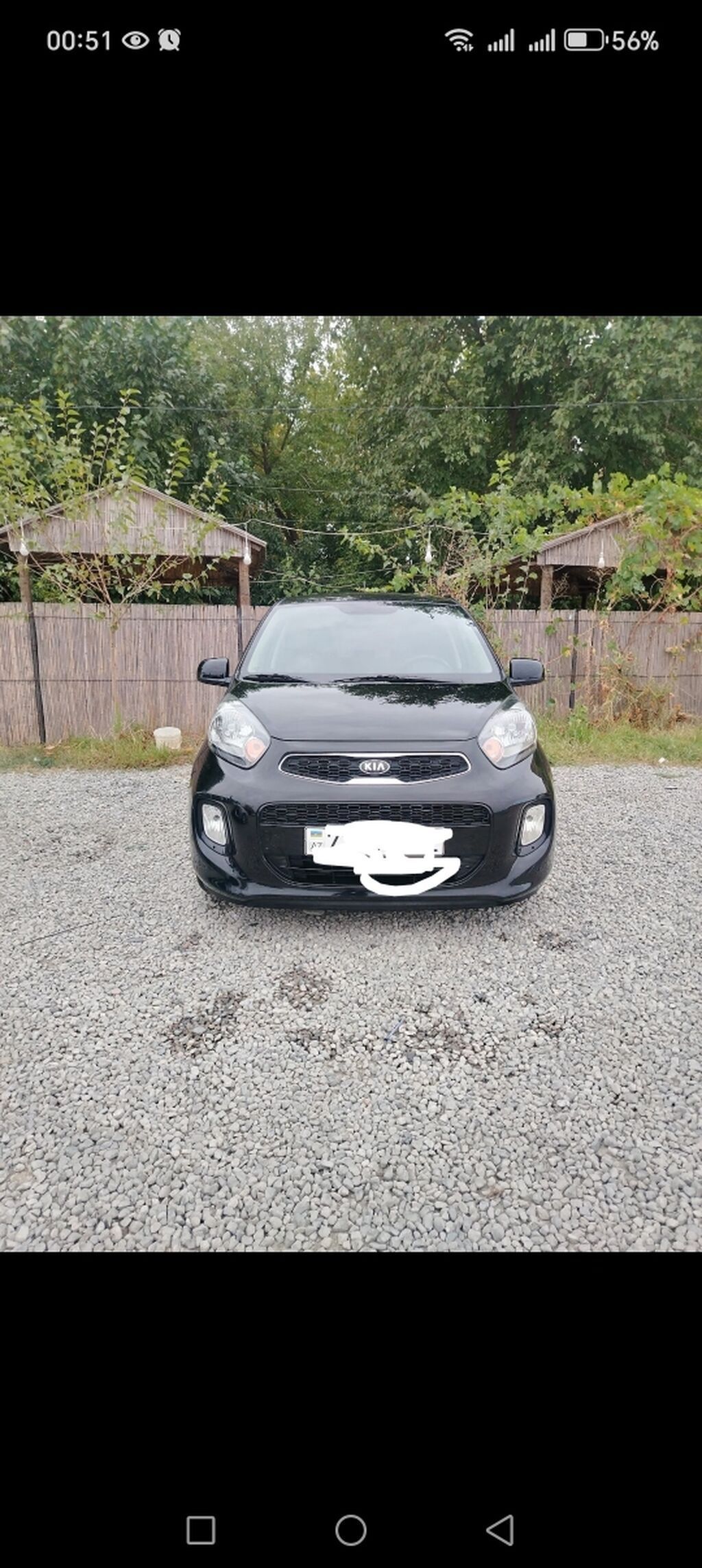 Kia Picanto, qara rəngli, 5 qapılı hetçbek. Texniki xüsusiyyətlər və — Avto, Bakı (3)