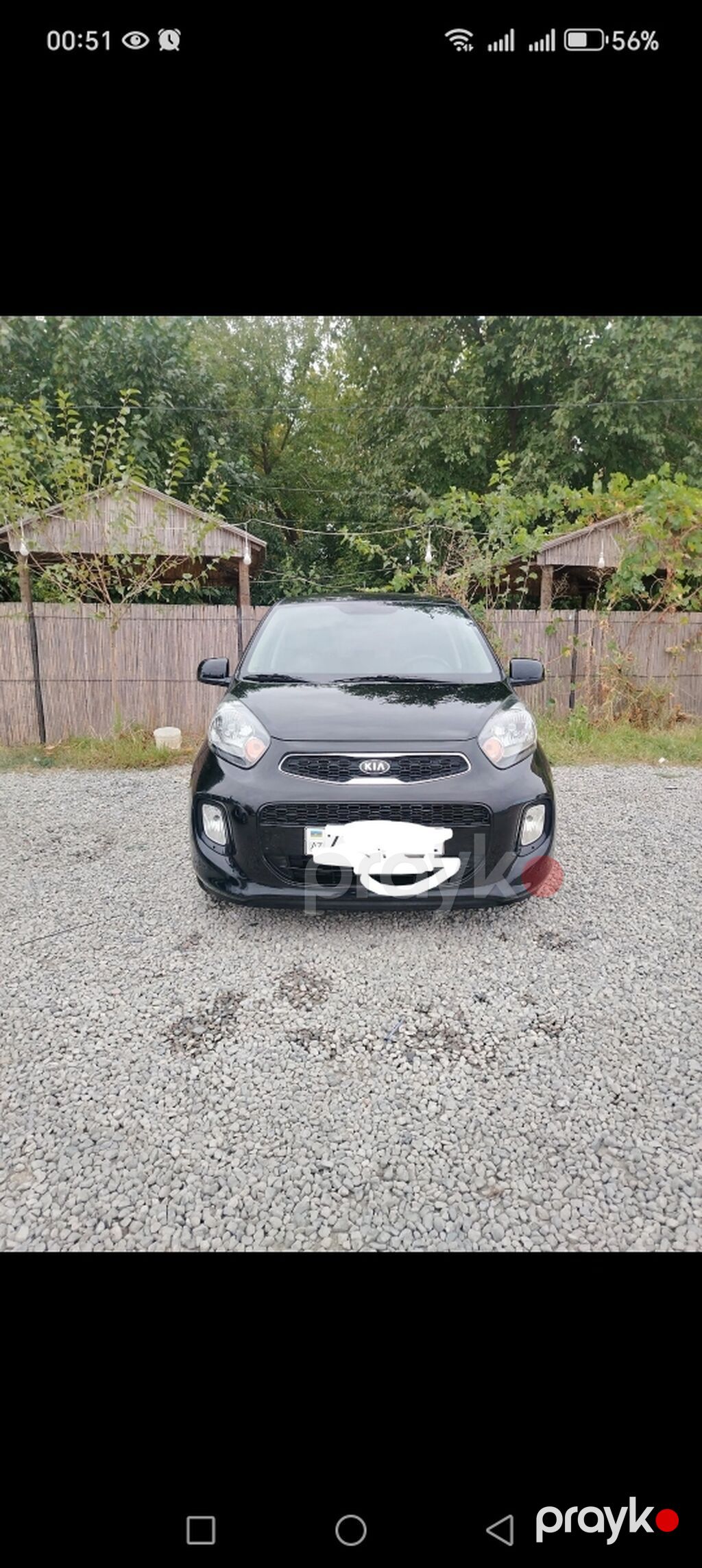 Kia Picanto, qara rəngli, 5 qapılı hetçbek. Texniki xüsusiyyətlər və — Avto, Bakı (3)
