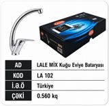 Məhsul: LALE MİX Kuğu Eviyə Batarıyası Model kodu: LA 102 İstehsal — Goods