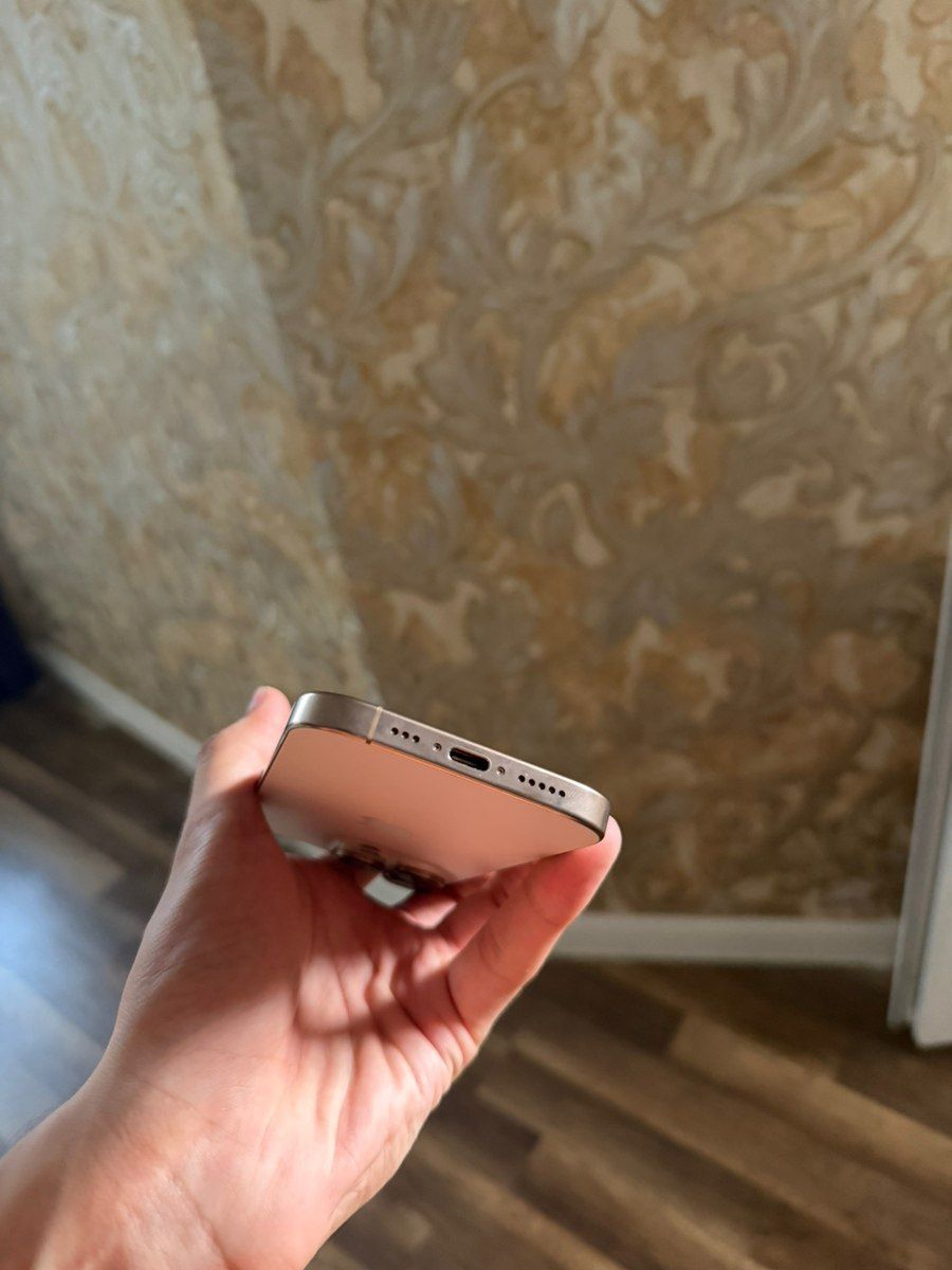 Apple iPhone 16 Pro Desert Titanium 128GB/8GB — Smartfonlar, Bakı (6)