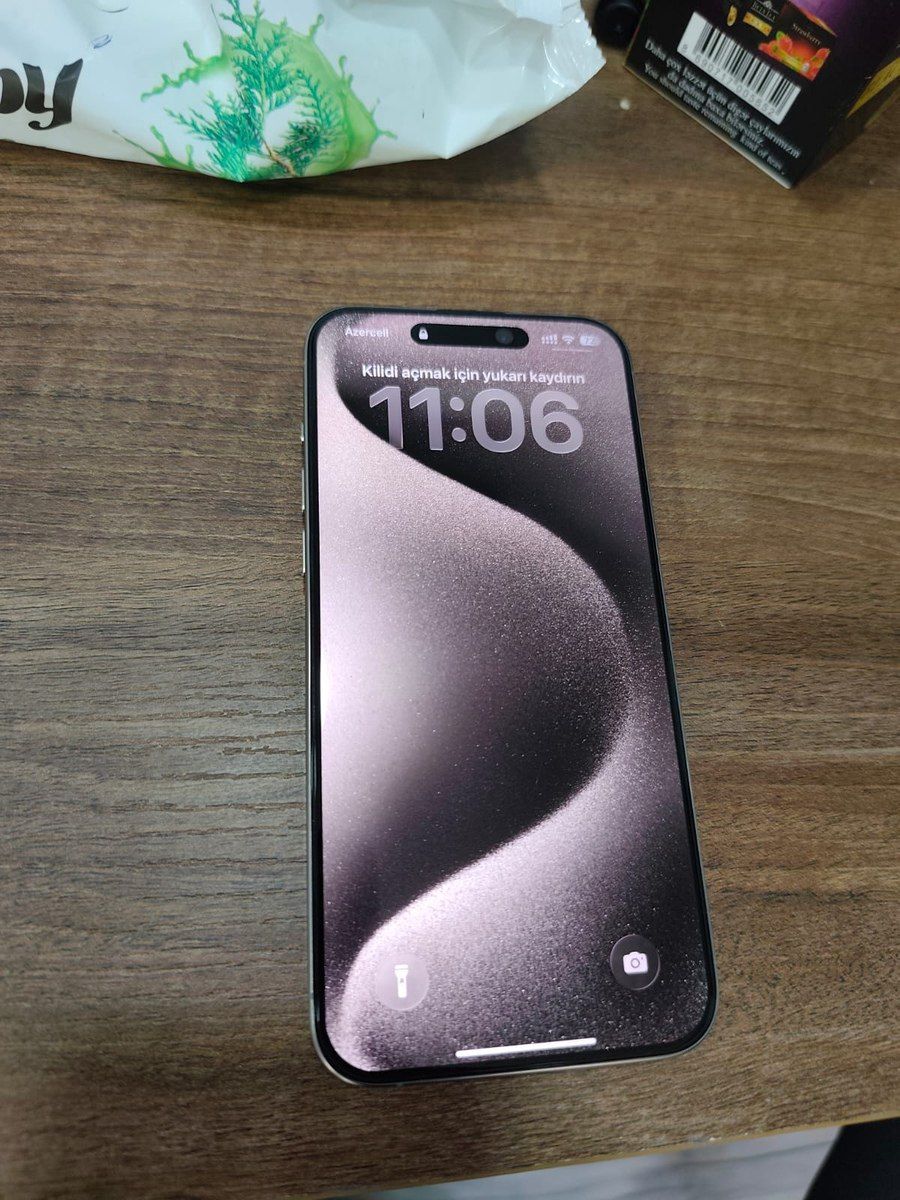 Apple iPhone 15 Pro Max Black Titanium 256GB/8GB — Telefonlar və qadjetlər, Bakı (2)