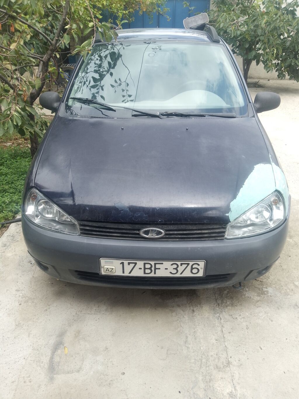 Lada Kalina Universal (station wagon) - Kuzov: 5 qapı, tünd mavi