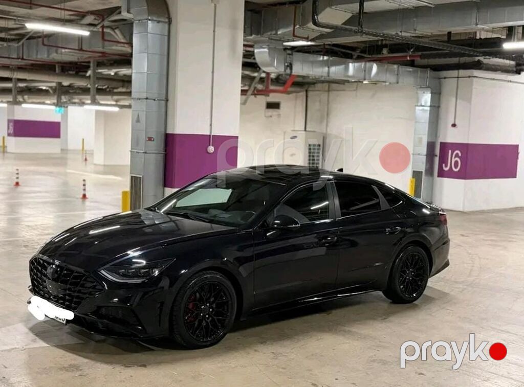 Hyundai Sonata – qara rəngli, idman üslublu sedan - Korpusa — Avtomobillər, Bakı (3)