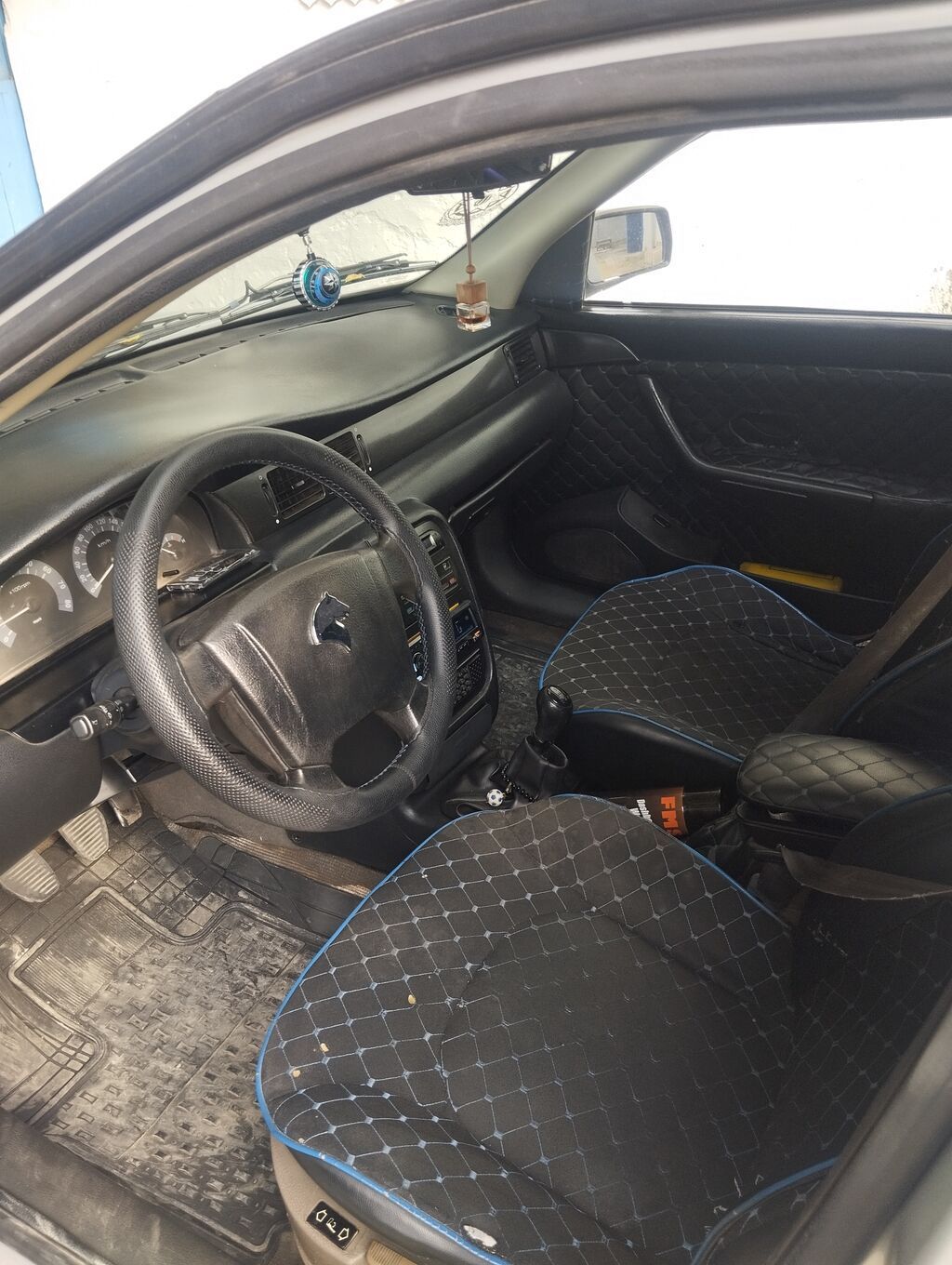 Peugeot Pars (Samand) sedan – gümüşü rəng, 4 qapı, arxa ötürücülü — Avto, Şabran (2)