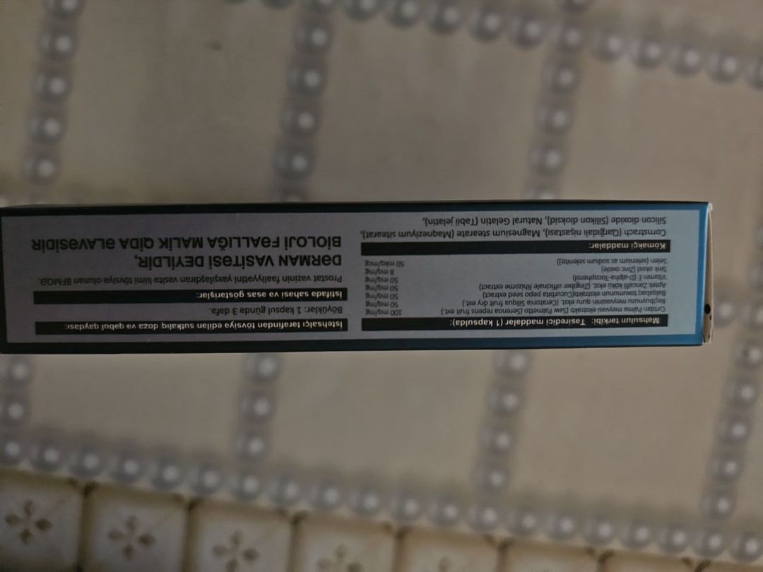 Prostalab — Prostat sağlamlığını dəstəkləyən qida əlavəsi, 30 kapsul — Vitaminlər və qida əlavələri, Bakı (2)
