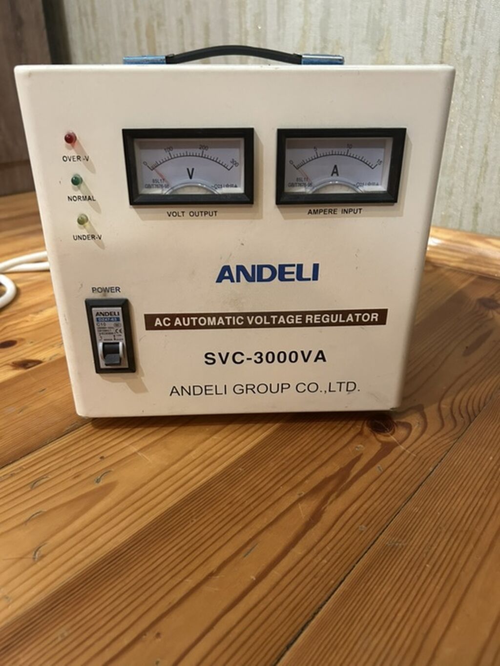 ANDELI SVC-3000VA – Avtomatik Gərginlik Stabilizatoru (AC Automatic — Mallar, Masazır