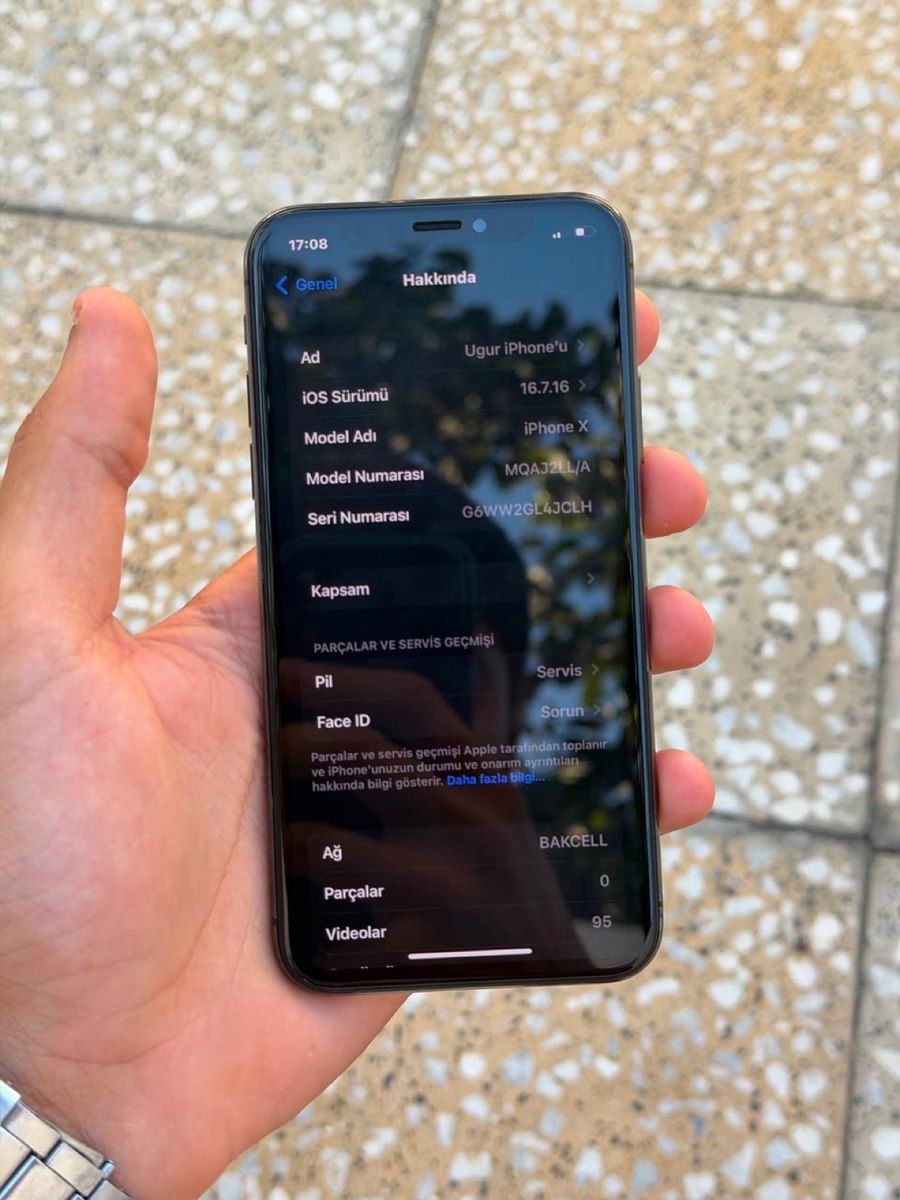 Apple iPhone X Space Gray 64GB/3GB — Telefonlar və qadjetlər, Bakı (5)