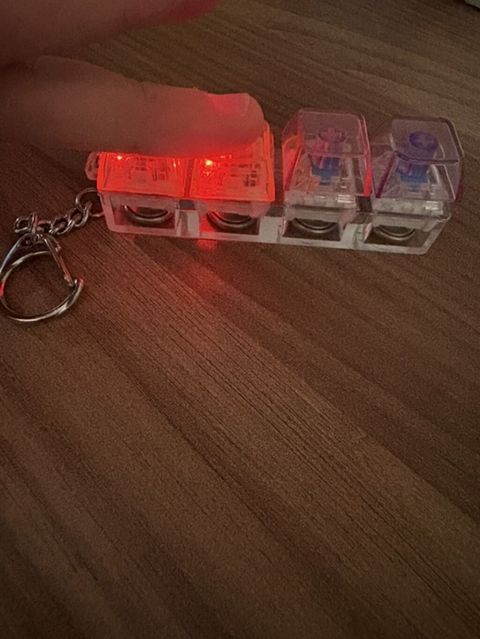 Məhsul: Mexaniki klaviatura switch-lərindən hazırlanmış LED — Bakı