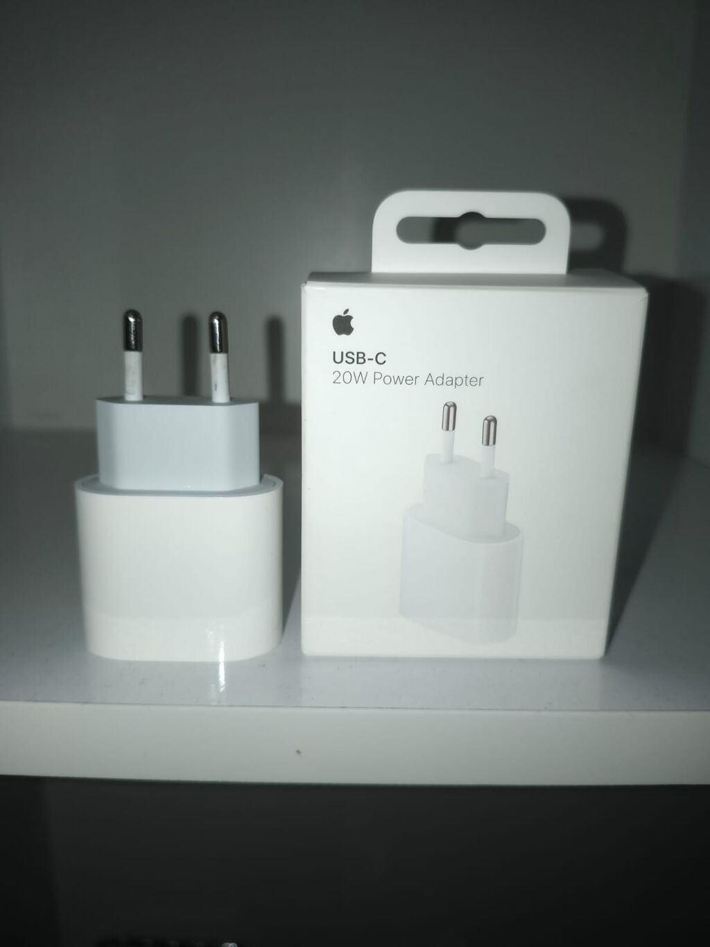 Orıgınal ıslenmeyıb.Apple USB‑C 20W Güc Adapteri - Güc: 20W sürətli — Şarj cihazları, Digah