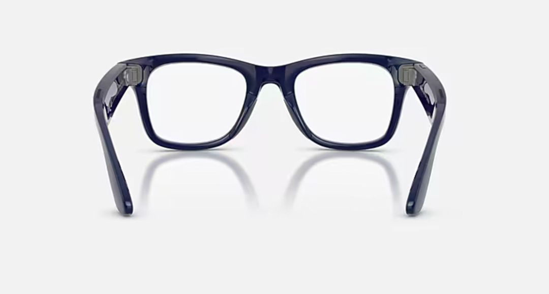 Ray-Ban Meta Wayfarer (Gen 2) Shiny Cosmic Blue / Transitions Sapphire — Səs texnikası, Bakı (6)