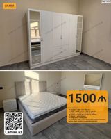 Yataq dəsti – Kod: 13034 Tərkibi: - Çarpayı: 1 ədəd, 160 x 200 sm - — Mebel