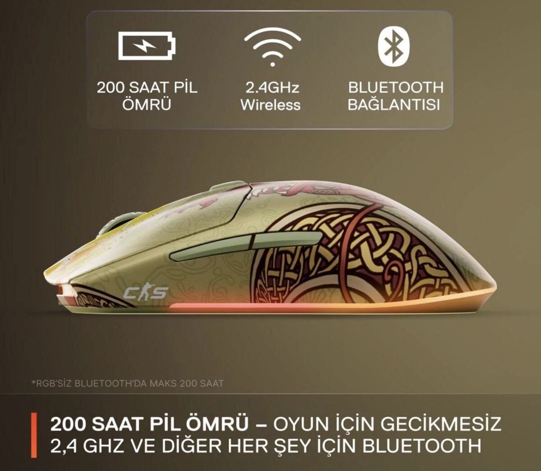 Steelseries rival 3 cs2 dragon lore edition — Elektronika, Bakı (2)