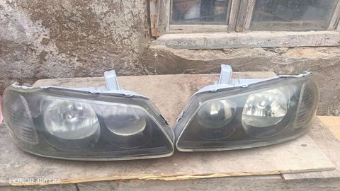 Nissan sunny fara - Korpus: orijinal tip, halogen üçün - Linza: iki