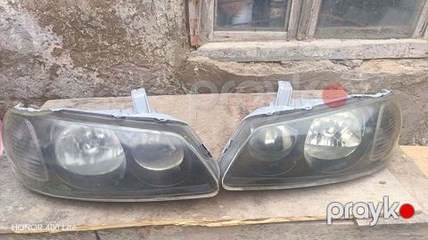 Nissan sunny fara - Korpus: orijinal tip, halogen üçün - Linza: iki