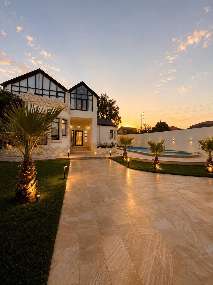 Satılır 5 otaqlı həyət evi/bağ evi 250 m² — Ev, villa, Bakı (2)