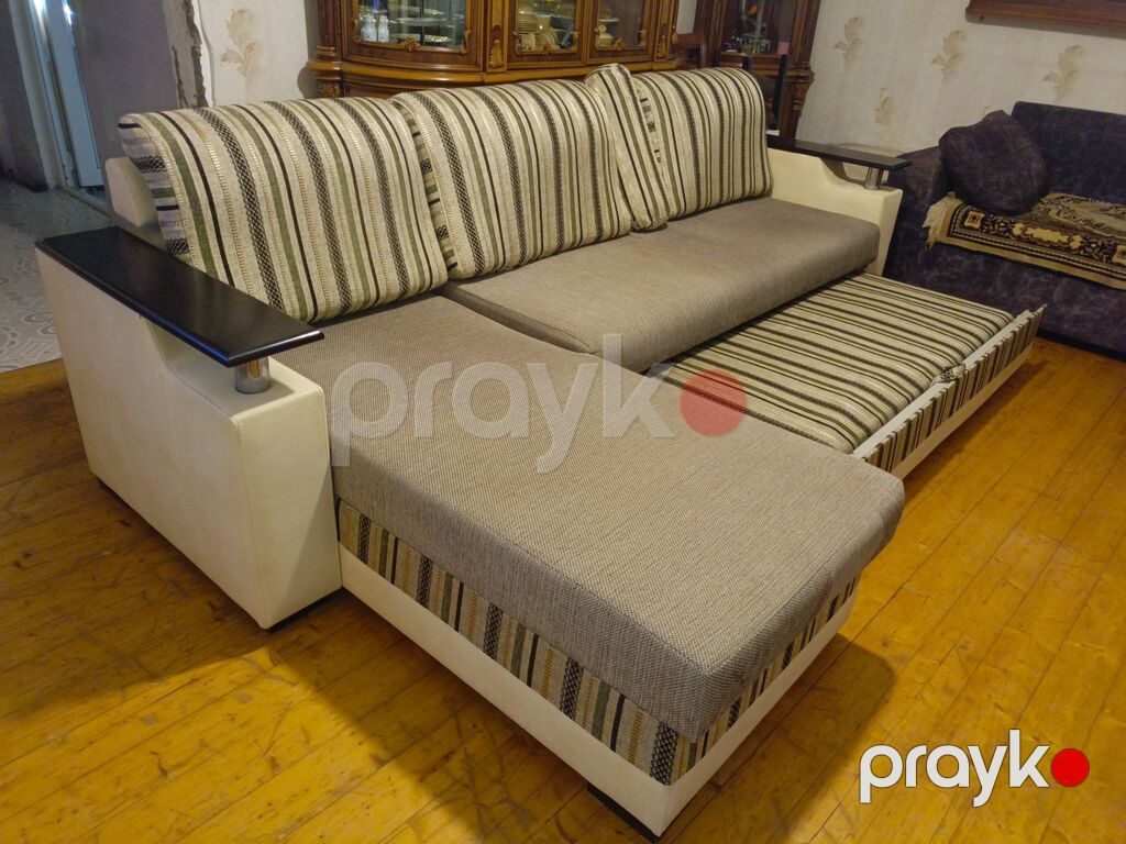 Künc divan, İşlənmiş, Açılan, Bazalı, Parça, Çatdırılma yoxdur — Mebel, Bakı (6)