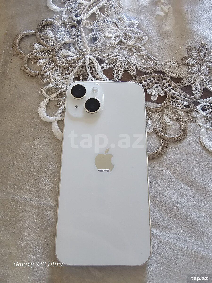 Apple iPhone 14 Starlight 128GB/6GB — Telefonlar və qadjetlər, Sumqayıt (4)