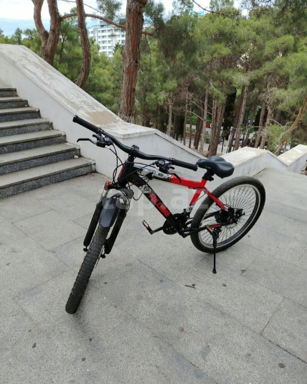 Dağ/şosse üçün çoxfunksiyalı velosiped - Geniş, relyefli təkərlər – — Dağ velosipedləri, Sumqayıt