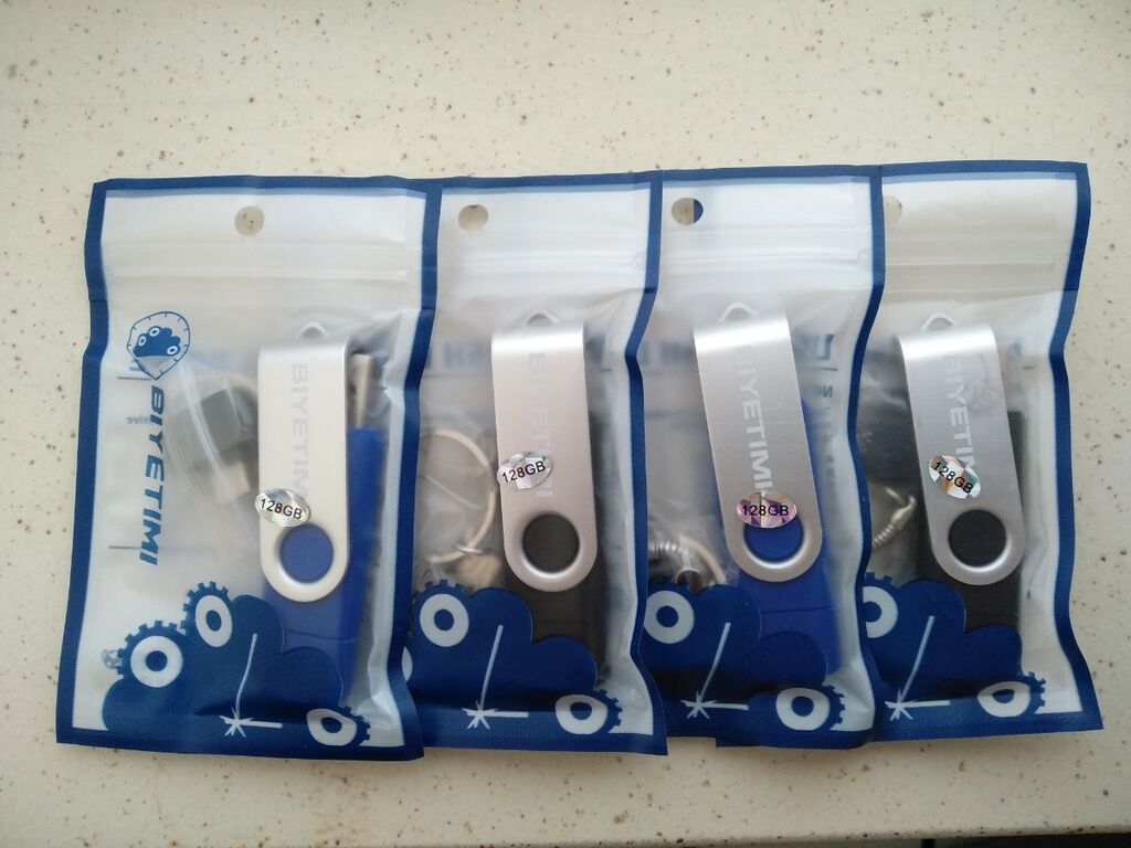 Flash card otg 128 GB TupeC + USB — Elektronika, Bakı (7)