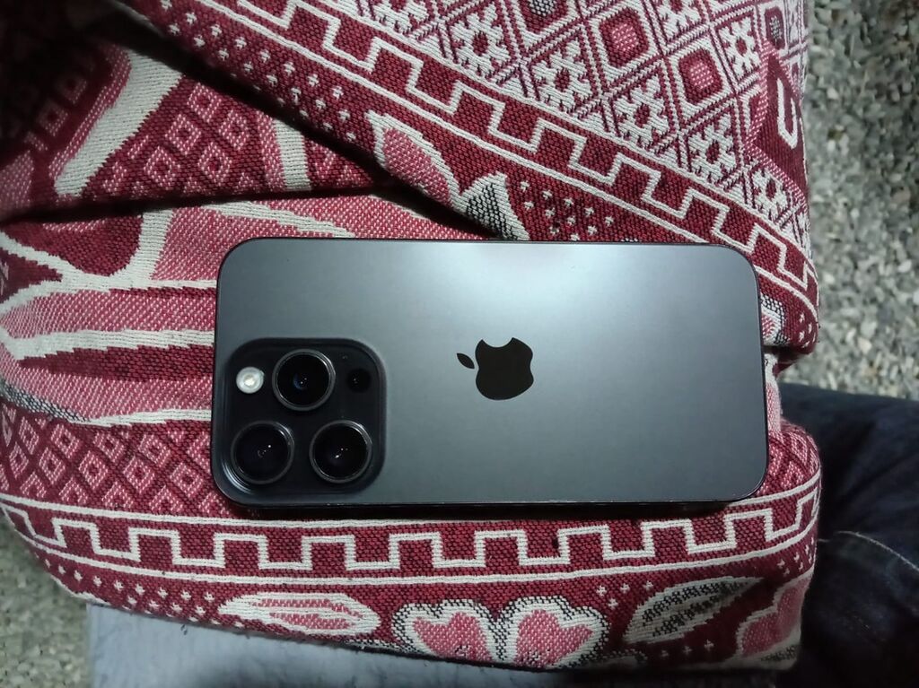 IPhone 15 Pro, 256 GB, Qara, Face ID — Apple iPhone, Tərtər