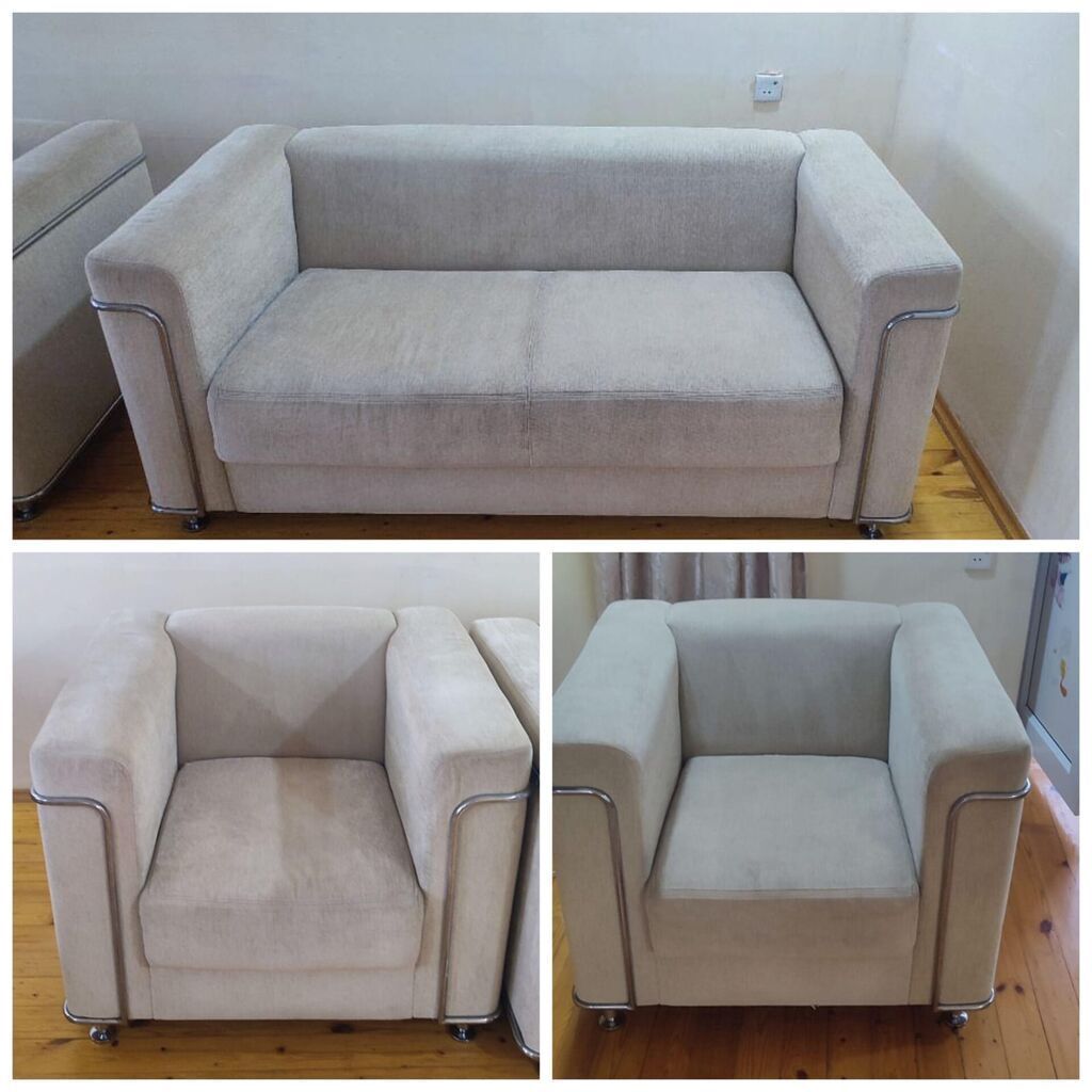 İşlənmiş, Divan, 2 kreslo