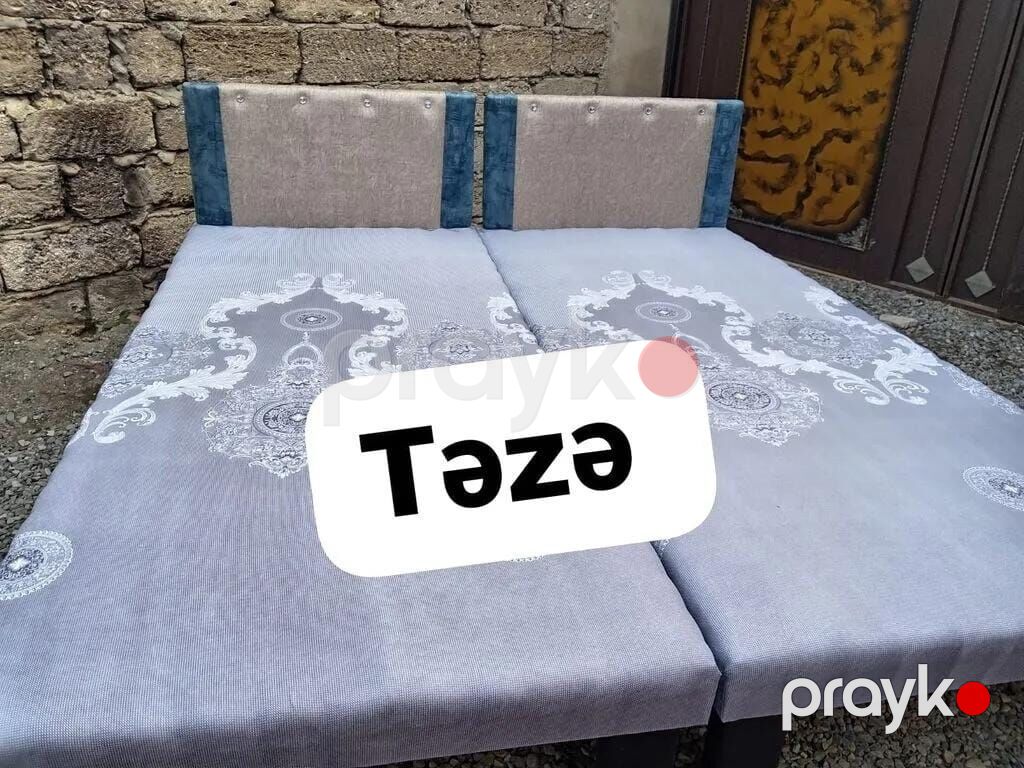 Təzə çarpayılar. 1 nəfərlik çarpayılar 60manat. 2 nəfərlik taxt — Xidmətlər, Bakı (4)