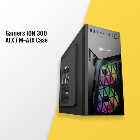 Gamers ION 300 ATX / M-ATX Case — Bakı