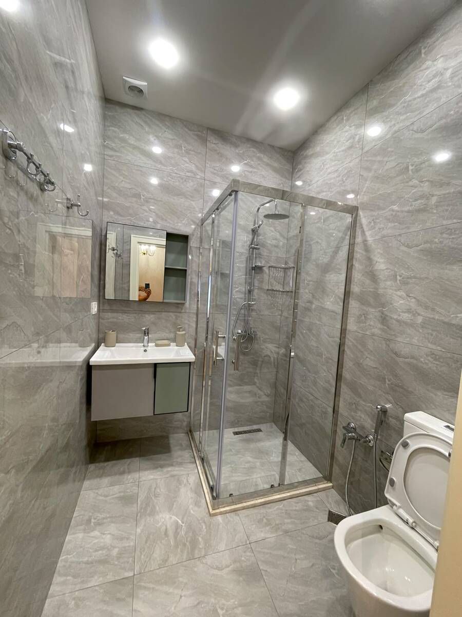 İcarəyə verilir 3 otaqlı yeni tikili 130 m² — Mənzil, Bakı (12)