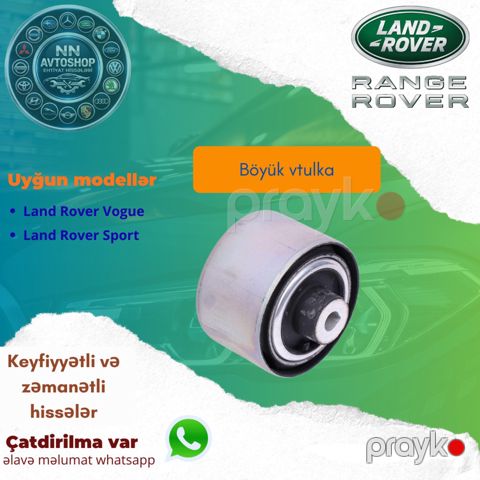 Range Rover Vogue 2013 -2017 rezin-metal oynaqları