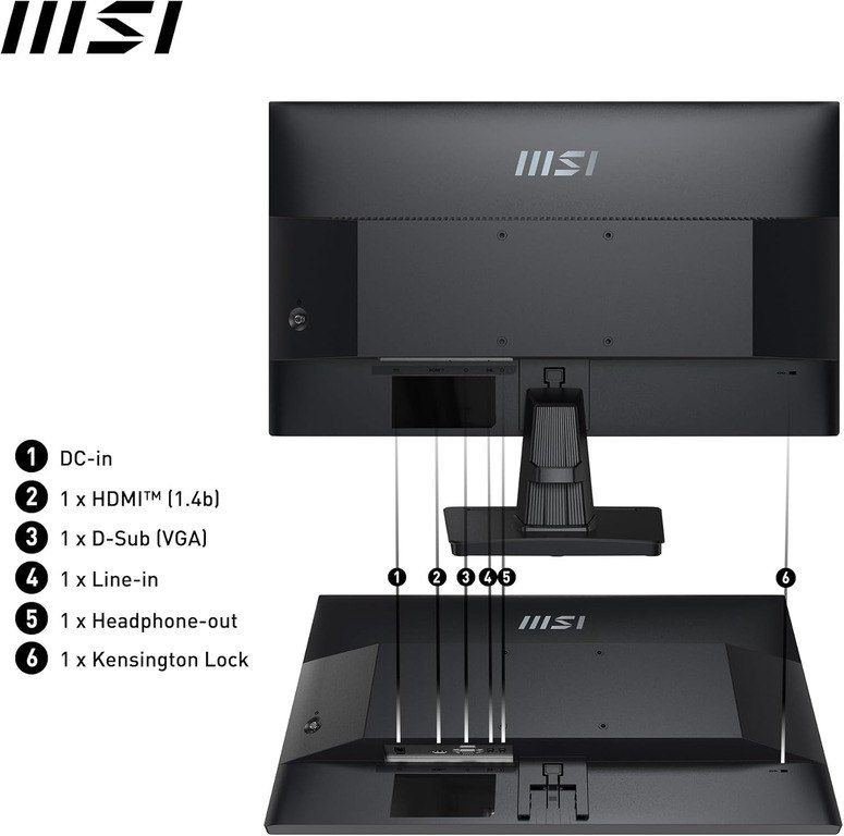 Monitor "MSI PRO MP251 24.5 FHD 100Hz" — Elektronika, Bakı (8)